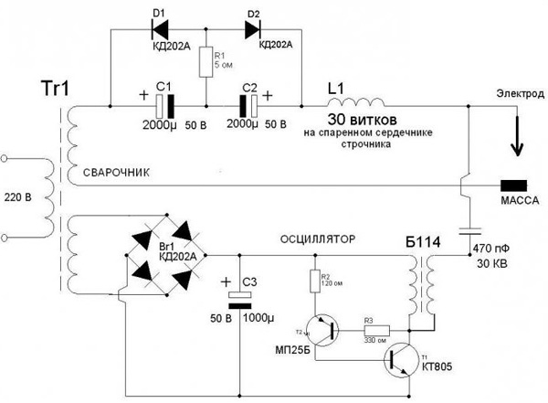 Сварочный осциллятор - помощник в создании электрической дуги